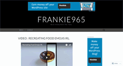 Desktop Screenshot of frankie965.com